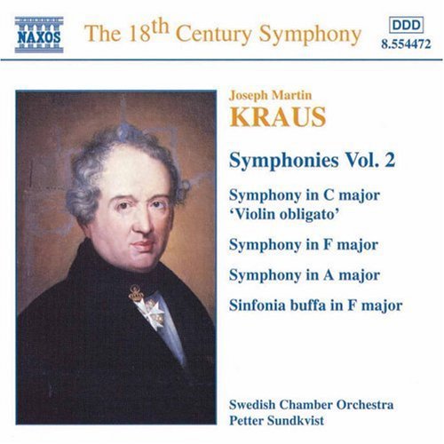 Kraus / Swedish Chamber Orchestra / Sundkvist - Symphonies 2 - Music CD