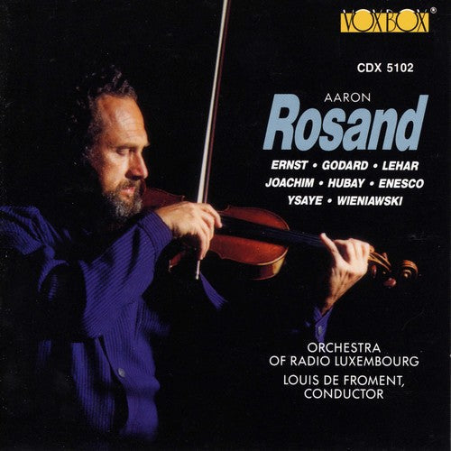 Rosand,aaron - Plays Romantic Violin Concertos - Music CD