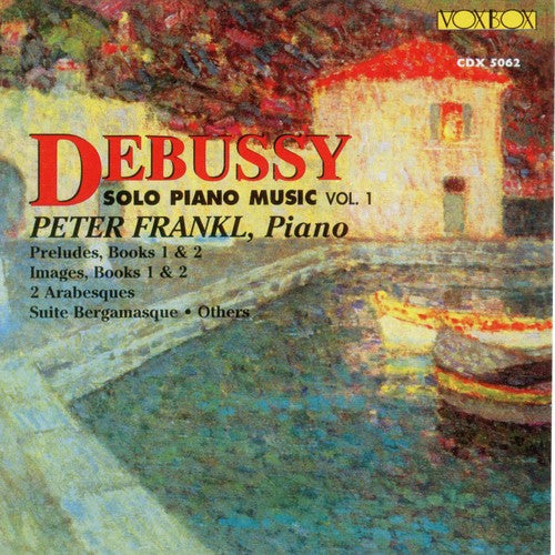 Debussy / Frankl - Solo Piano Music 1 - Music CD