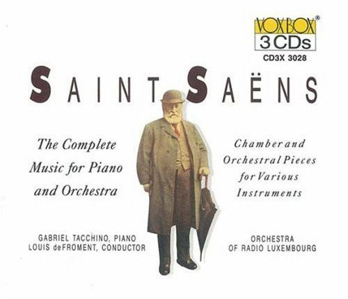 Saint-saens / Tacchino / Ricci - Complete Music For Piano & Orchestra - Music CD