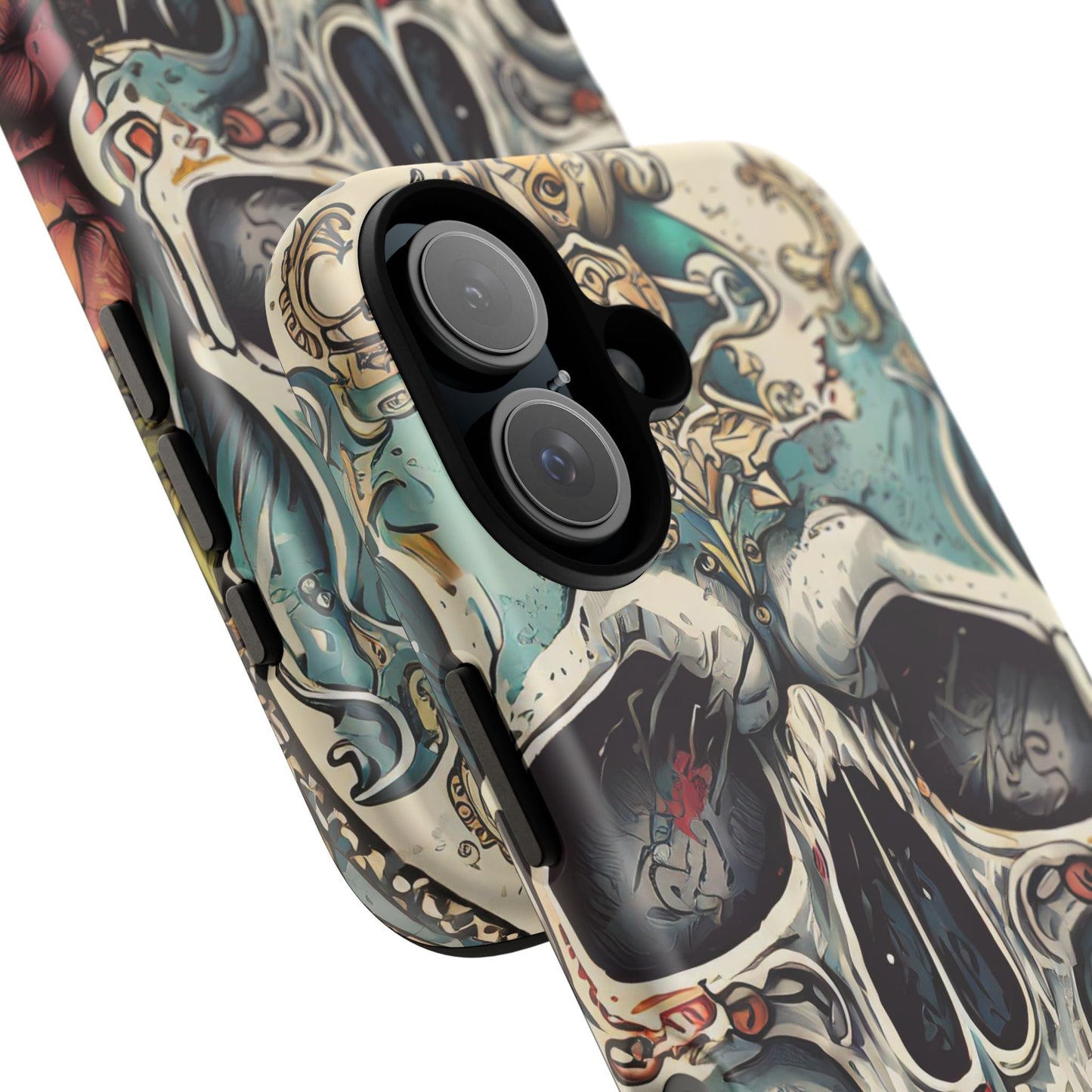 Abstract Skull Tough Phone Case