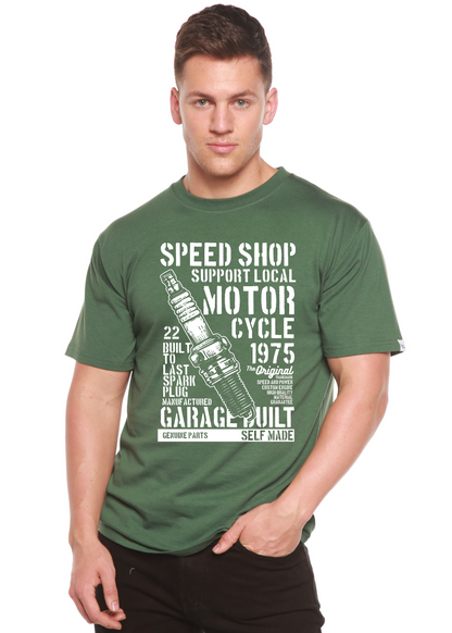 Spark Plug Spun Bamboo® Men's Bamboo Viscose/Organic Cotton Short Sleeve Graphic T-Shirt