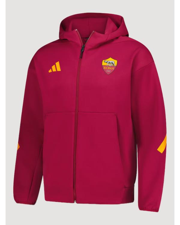 AS Roma Adidas 2025/26 Anthem Red Jacket