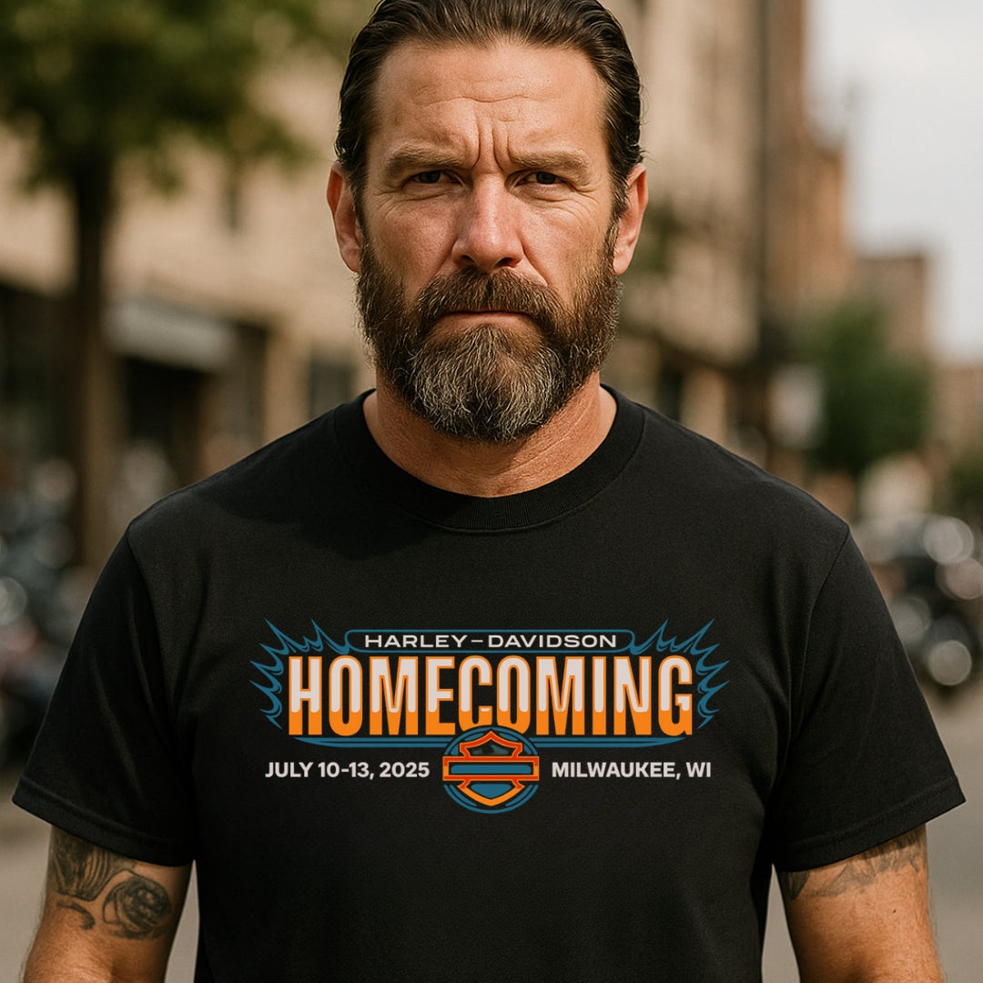 Homecoming Biker Festival - Official Milwaukee T-shirt Edition