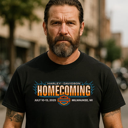 Homecoming Biker Festival - Official Milwaukee T-shirt Edition