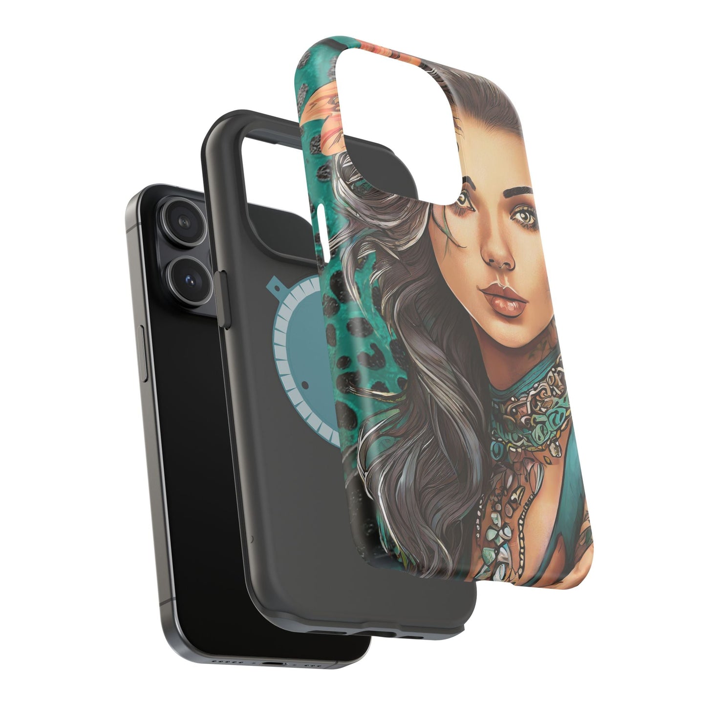 Vibrant Beauty Magnetic Tough Phone Case