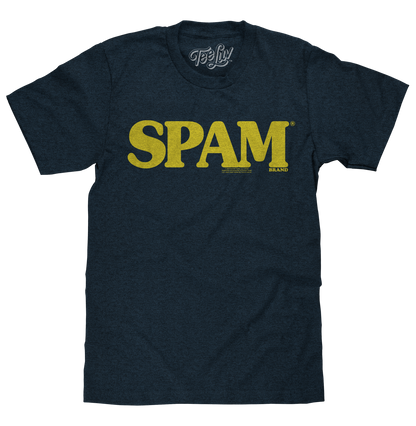 SPAM Logo T-Shirt - Navy