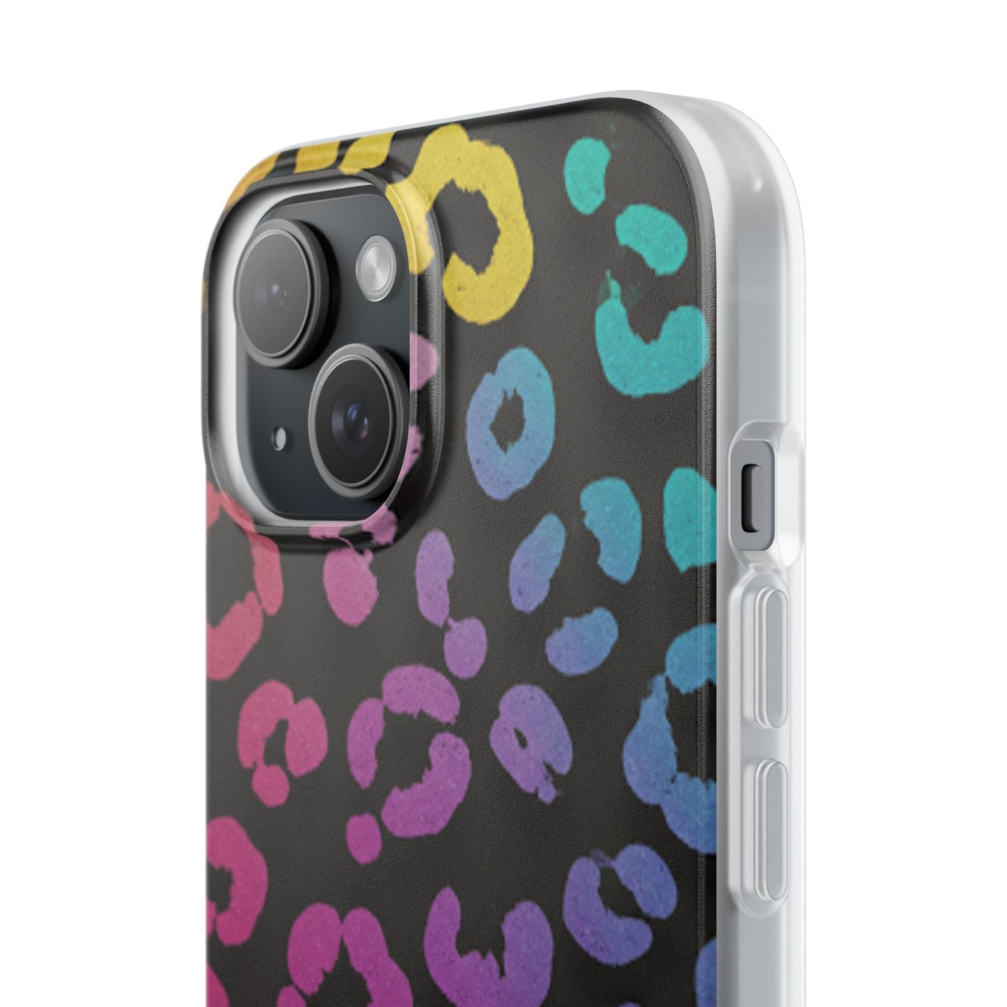 Vibrant Leopard Print Flexi Phone Case