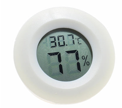 Mini Round Digital Terrarium Thermometer and Hygrometer