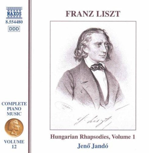 Liszt / Jando - Hungarian Rhapsodies 1 - Music CD