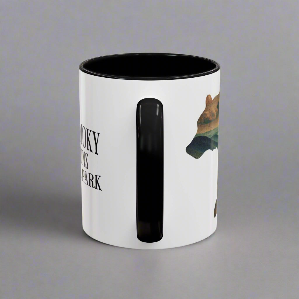 Great Smoky Mountains National Park Colored Coffee Mug 11oz 15oz Bear Cup