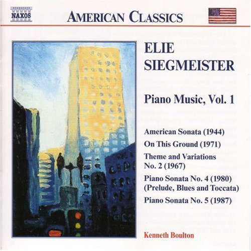 Kenneth Boulton - Piano Music 1 [CD]
