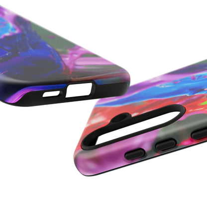 Vibrant Color Splash Tough Phone Case