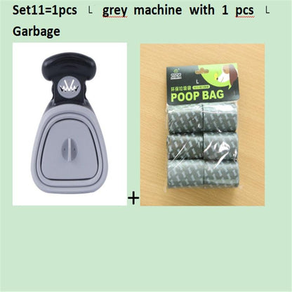 Portable Pet Pooper Scooper with Waste Bags