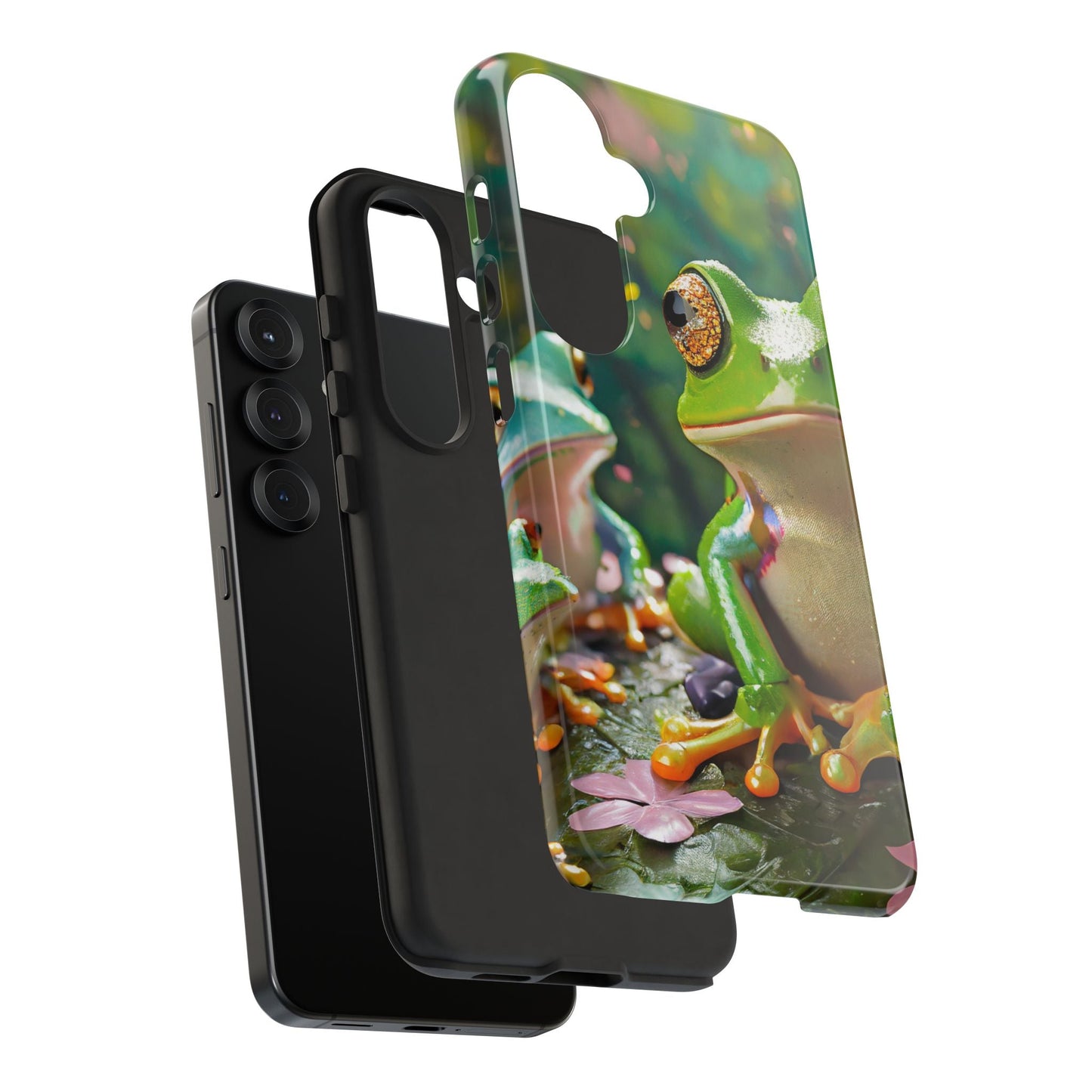 Someone Watching Colorful Frog Tough Phone Case