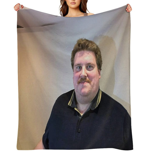 Drachenlord Poster - Rainer Winkler The Superstar Original (2024)  Upscaled, High Quality Poster Throw Blanket