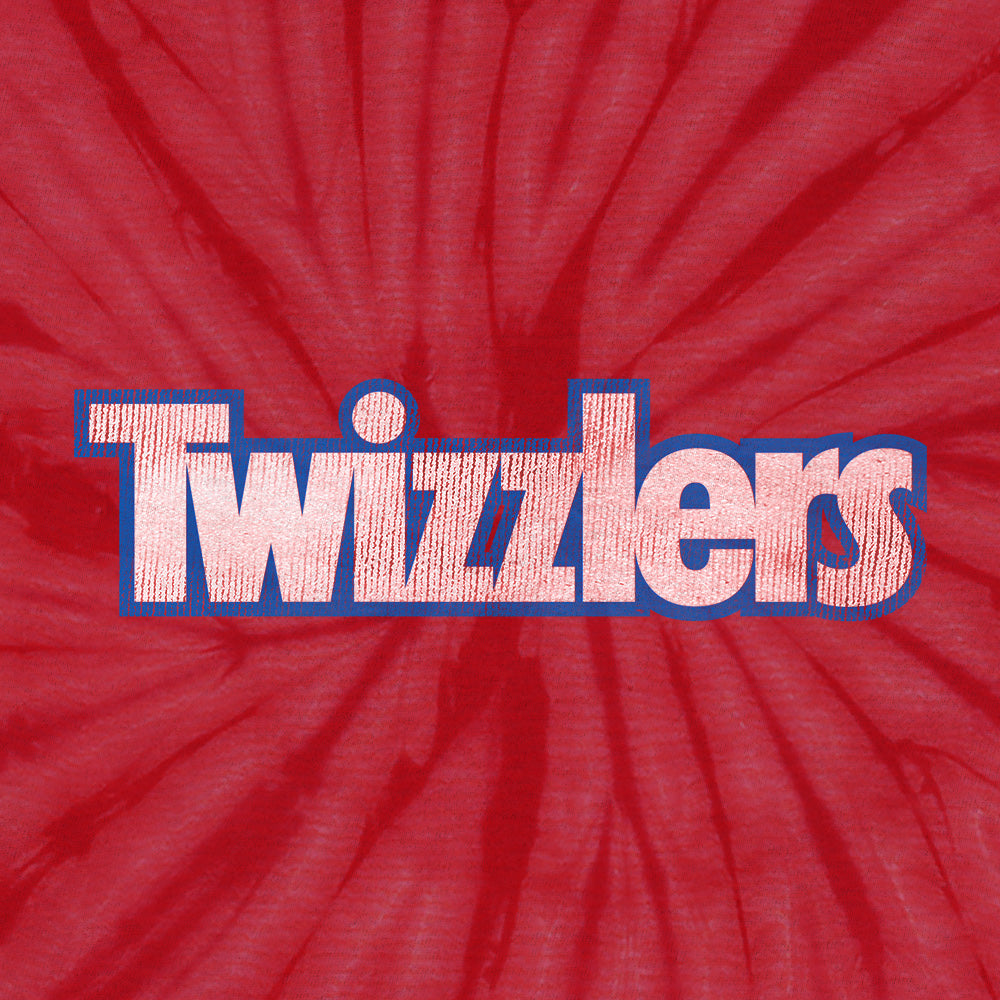 Retro Twizzlers Tie Dye T-Shirt - Red Spider Tie Dye