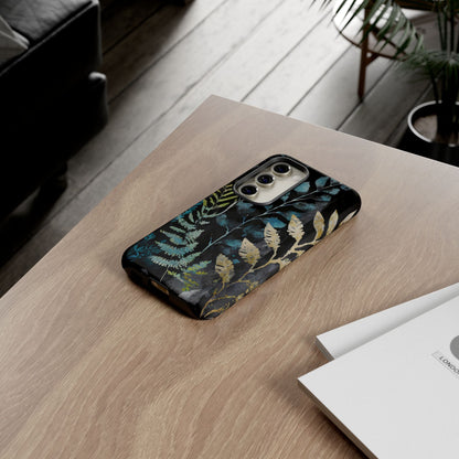 Dark Floral Tough Phone Case