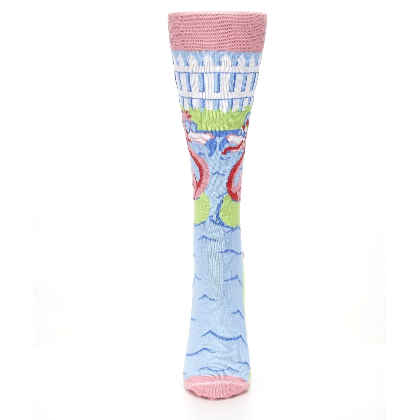 Flamingle Flamingo Socks - USA Made - Women's Novelty Socks