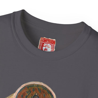 Fine Art Buddha Oil Paint Print Unisex Ultra Cotton Tee