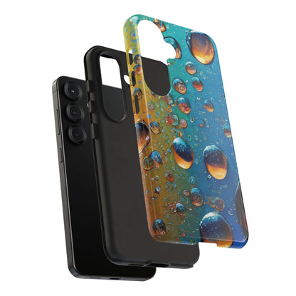 Colorful Water Droplets Tough Phone Case
