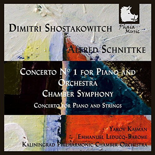 Shostakovich / Kasman / Kaliningrad Phil Chamber - Pno Con 1 & Chamber Sym-con For Pno & Strs - Music CD