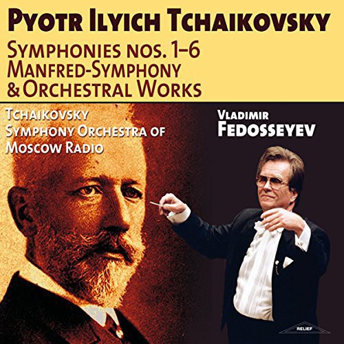 Tchaikovsky / Tchaikovsky Sym Orch Of Moscow Radio - Syms 1-6 Manfred Sym & Orch Works Music CD