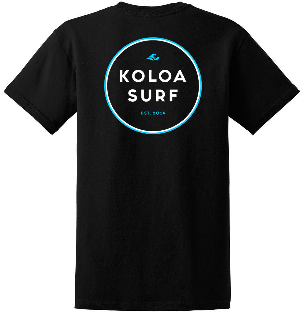 The Koloa Original Circle T-Shirt- Blue