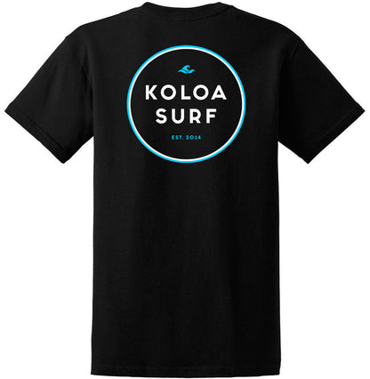 The Koloa Original Circle T-Shirt- Blue