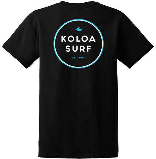 The Koloa Original Circle T-Shirt- Blue
