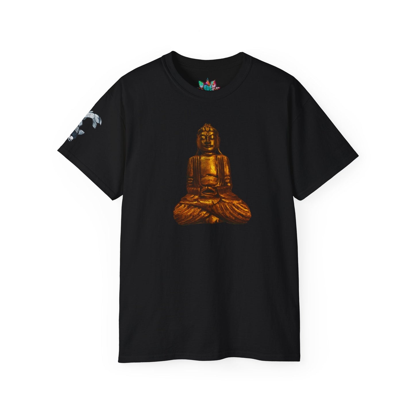Fine Art Buddha Carving Print Unisex Ultra Cotton Tee