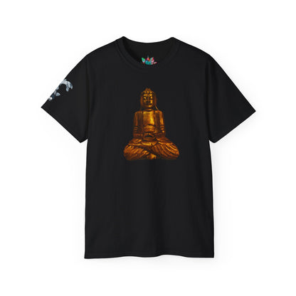 Fine Art Buddha Carving Print Unisex Ultra Cotton Tee