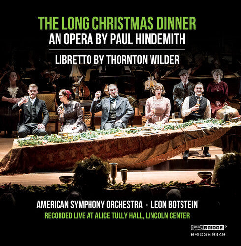Hindemith,paul / Zamora,camille / Murphy,sara - Paul Hindemith: The Long Christmas Dinner - Music CD