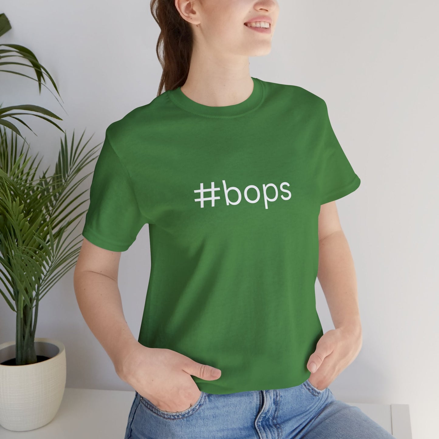#bops Unisex High End Cotton Short Sleeve Tee