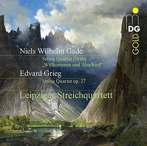 Gade / Grieg / Leipzig String Quartet - Willkommen Und Abschied / String Quartet Op.27 [CD]