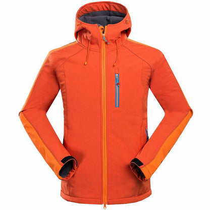 Men's Waterproof Softshell Jacket - Windproof Outdoor Performance