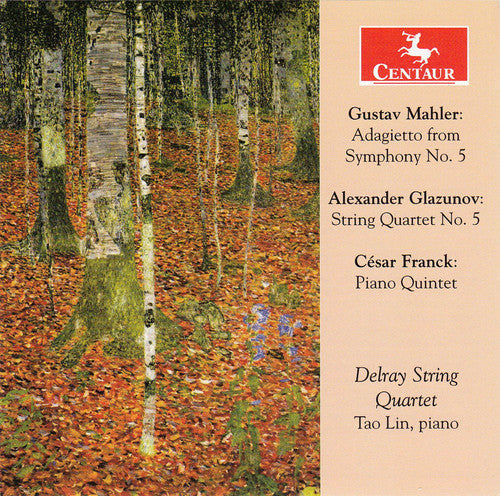 Mahler / Glazunov / Franck / Lin / Delray Str Qrt - Works For Str Qnt - Music CD