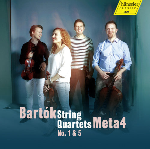 Bartok / Meta4 Str Quartet - STR QRTS 1 & 5 Music CD