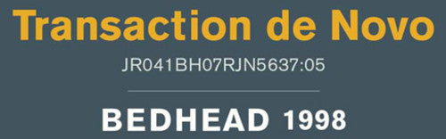 Bedhead - Transaction De Novo - Vinyl Record