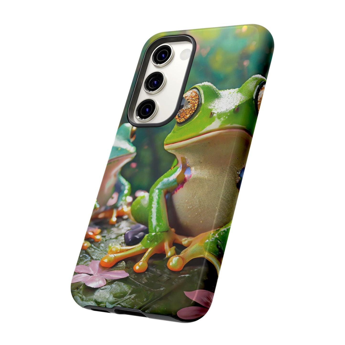 Someone Watching Colorful Frog Tough Phone Case