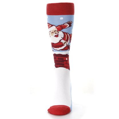 Parkour Santa - USA Made Men's Dress Socks