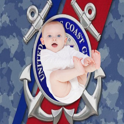US Coast Guard Throw Blanket