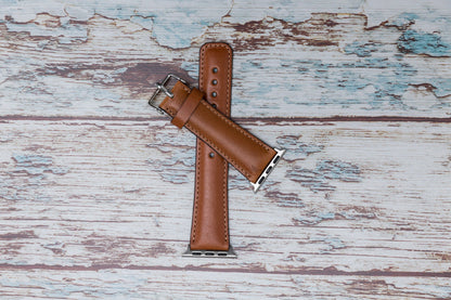 Genuine Leather Apple Watch Band Series 11/10/9/8/7/6/5/4/ SE / Ultra 1/2/3