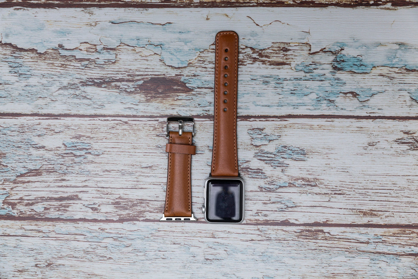 Genuine Leather Apple Watch Band Series 11/10/9/8/7/6/5/4/ SE / Ultra 1/2/3