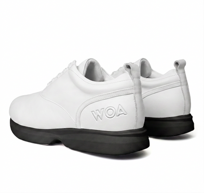 White & Black All-Day WOA Dress Sneaker