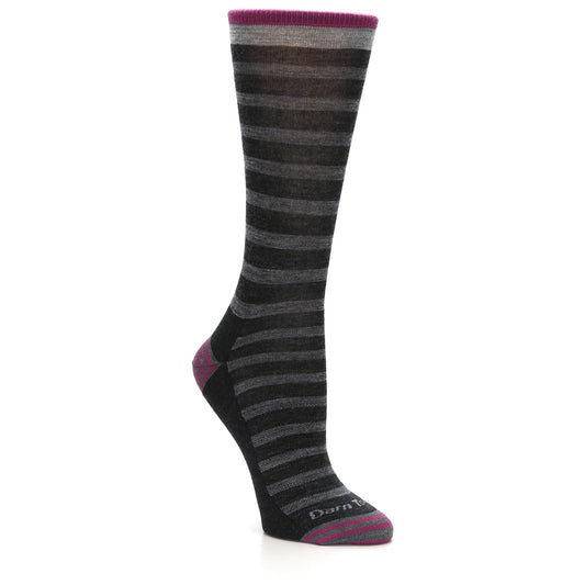 Morgan Crew Charcoal Merino Wool Socks - Women's Lifestyle Socks