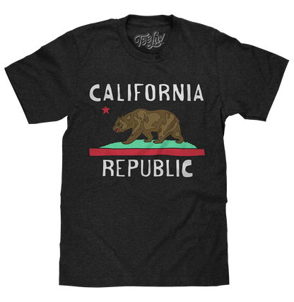 California Republic T-Shirt - Gray