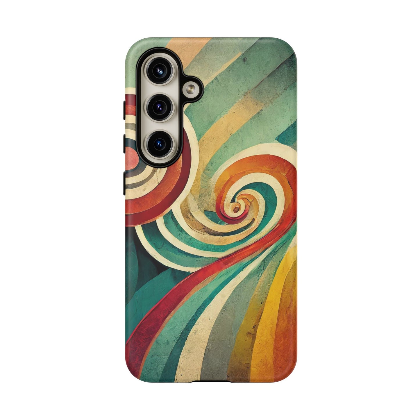 Colorful Swirl Tough Phone Case