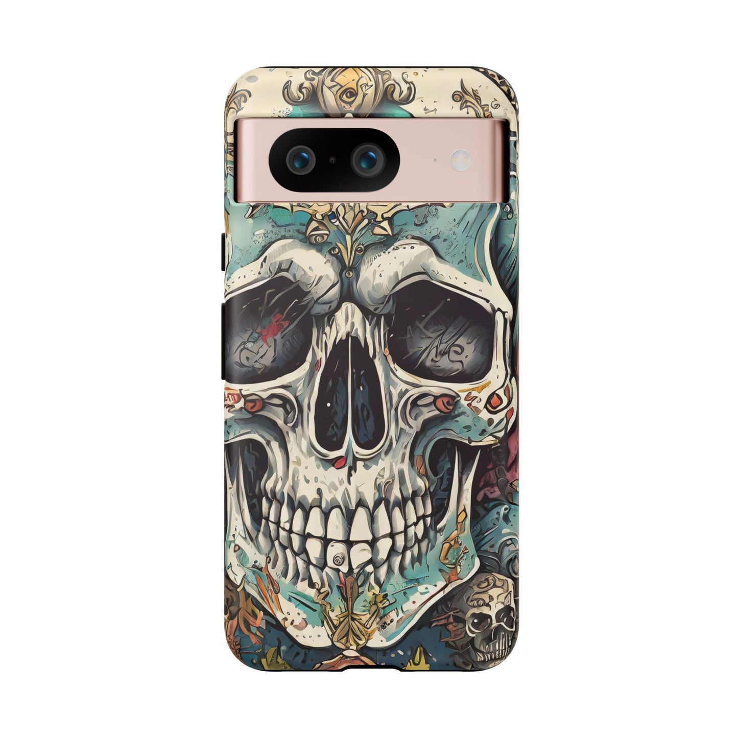 Abstract Skull Tough Phone Case