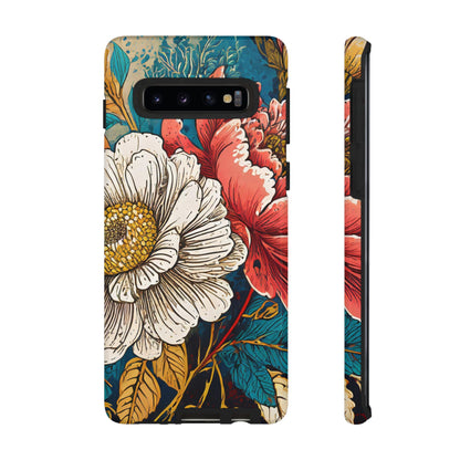 Artistic Floral Tough Phone Case